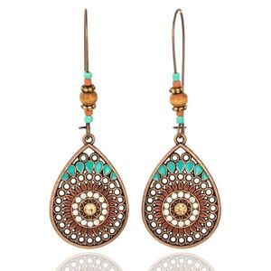 VINTAGE-INSPIRED Bohemian Dangle Earrings